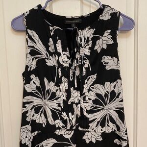 Banana Republic black & white floral dress